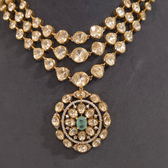 Meetali moissanite polki set