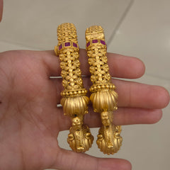 Vella Antique gold bangles
