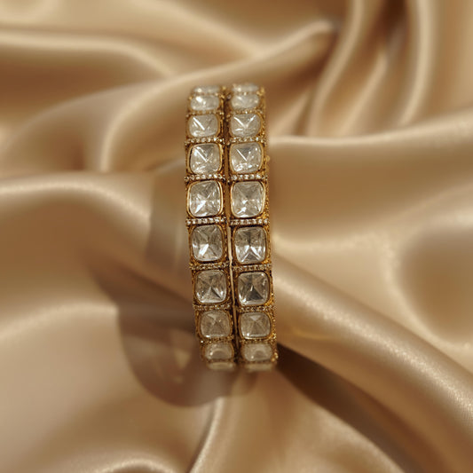 Aajanta moissanite bangles