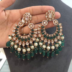 Jisha polki earrings