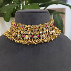 Aruhi Antique necklace set