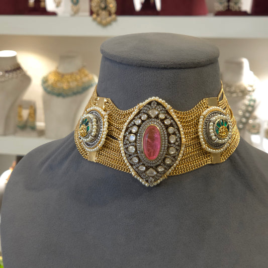 Fagun heritage necklace set