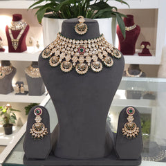 Mehraab bridal polki set