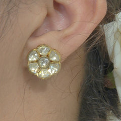Metri moissanite studs