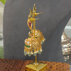 Heena moissanite polki choker set