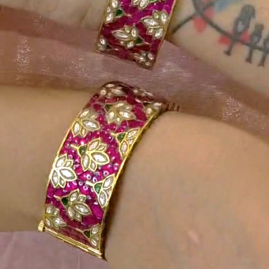 Karni polki bangles