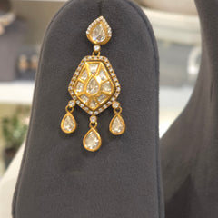 Parveen polki necklace set