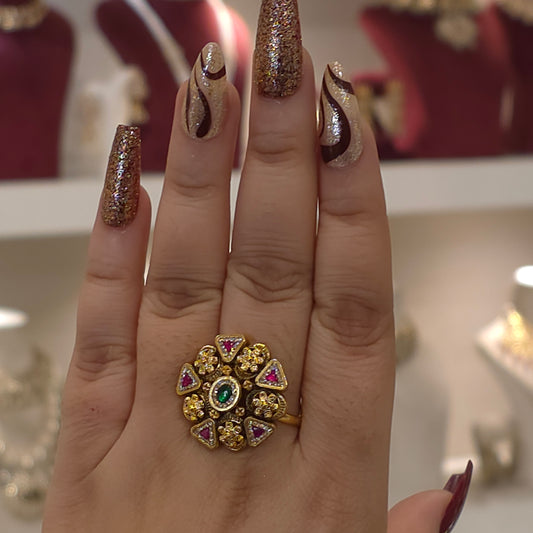 Anitha golden sroski ring