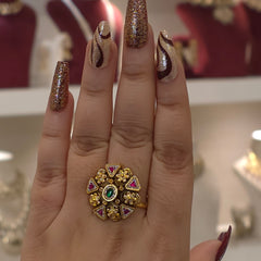 Anitha golden sroski ring