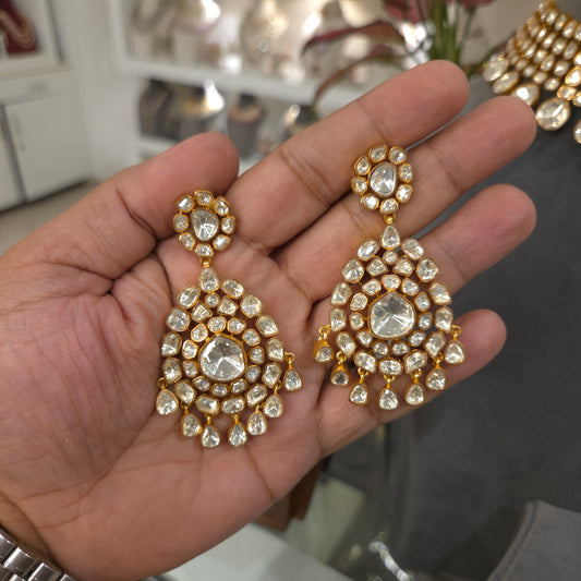 Razia moissanite polki set