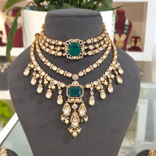Mishthi bridal polki set