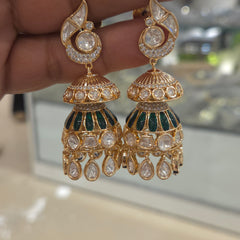 Adil polki jhumka