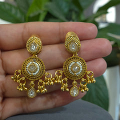 Anukriti necklace Golden set