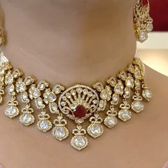 Spring Polki choker set