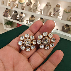 Bavleen moissanite studs