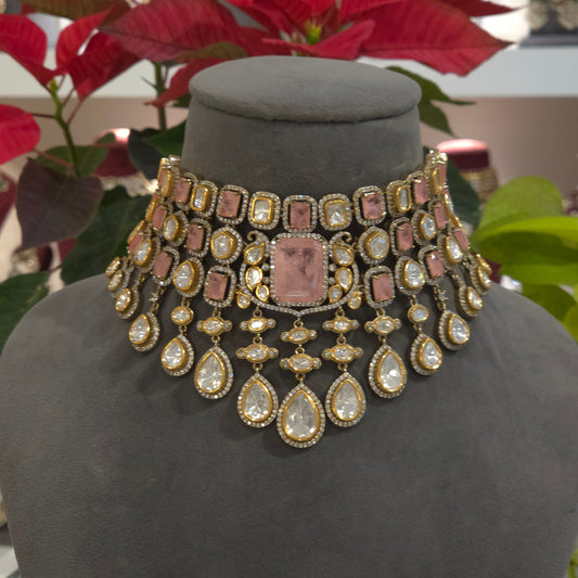 Rashmeet polki choker set