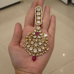 Shipra kundan polki Tikka