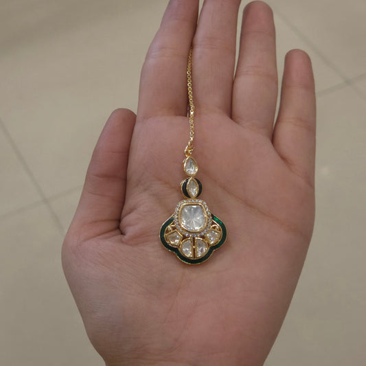 Lara Polki Maangtikka