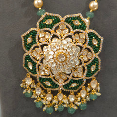 Jasica Moissanite polki long set