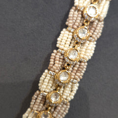 Leela beaded necklace set
