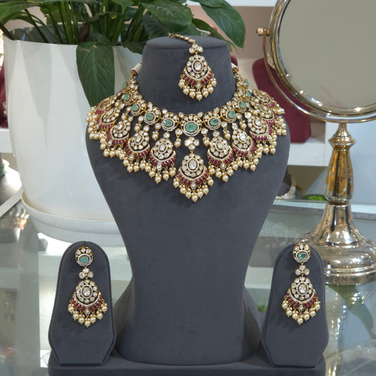 Johra designer polki set