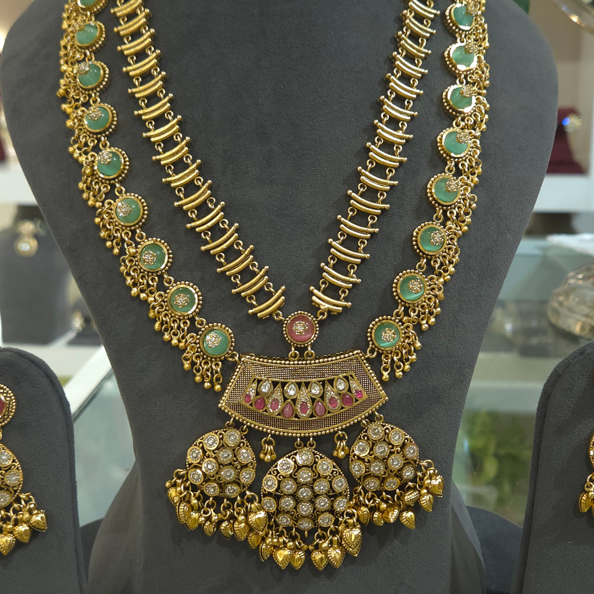 Priya Long rani necklace set
