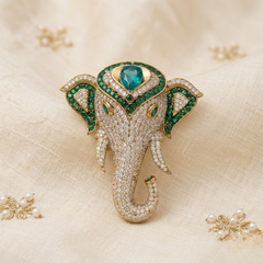 Kartik Ad brooch