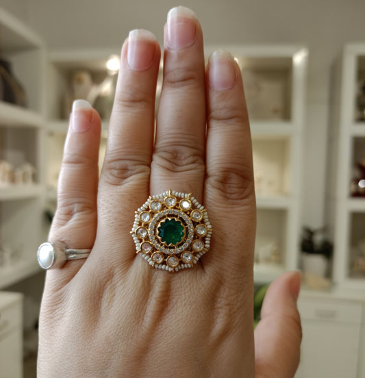 Mini polki rings