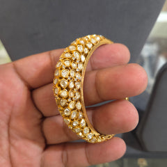 Heena moissanite polki bracelet