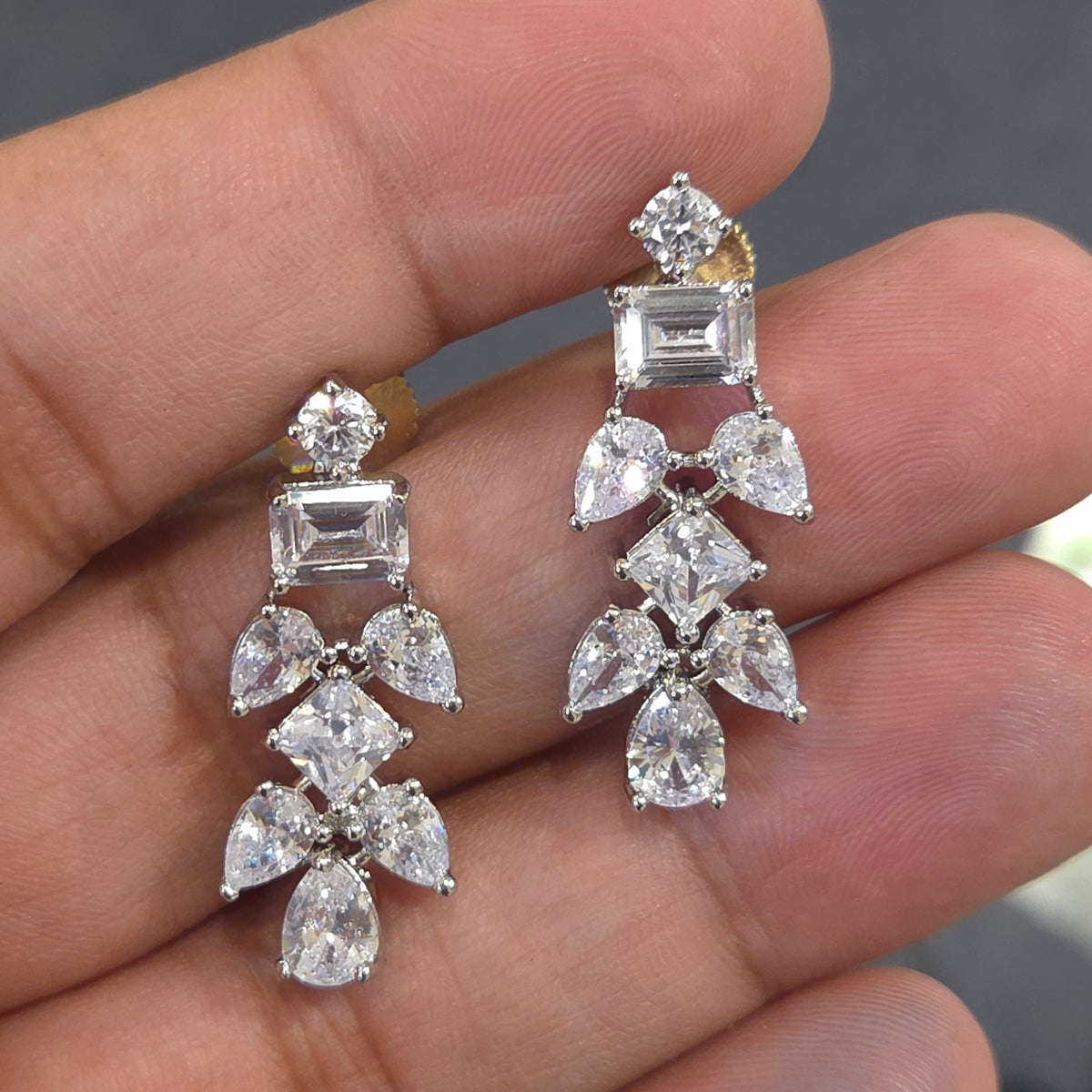 Rehana cz earrings