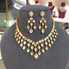 Paro polki necklace set