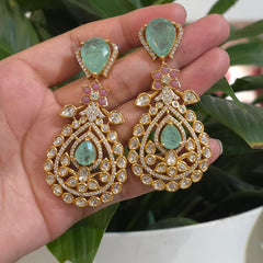 Nusrat bridal polki set