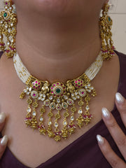 Neelima heritage necklace set