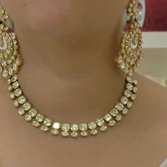 Vaitarni moissanite polki set