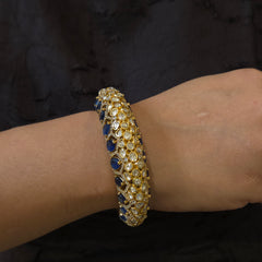 Shaguna moissanite polki bracelet