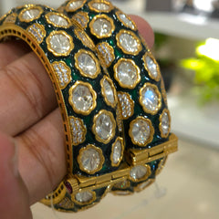 Kavaya polki bangles