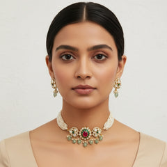 Anaya Moissanite choker
