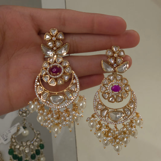 Jumbilee Polki earings