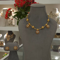 Parvati Antique gold necklace
