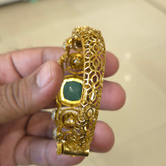 Gili moissanite polki bracelet