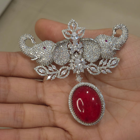 Pal Ad brooch