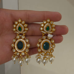 Rupenzal Polki jhumka