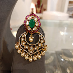 Sunidhi polki necklace set