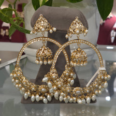 Veena jadau earrings