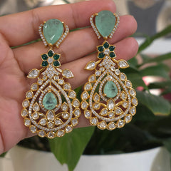 Nusrat bridal polki set