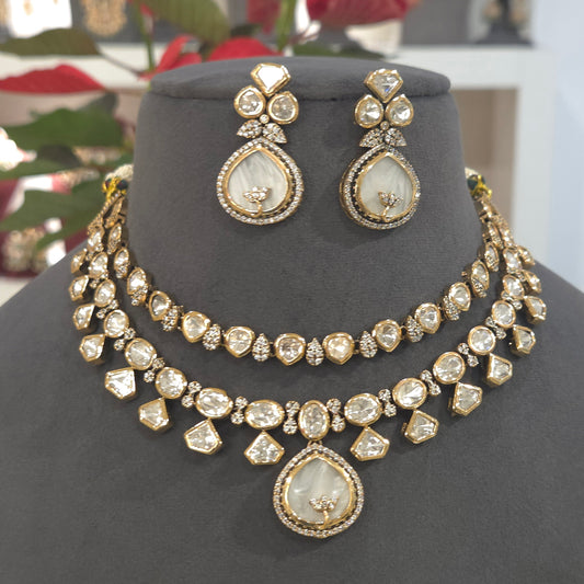 Prerna Polki necklace set