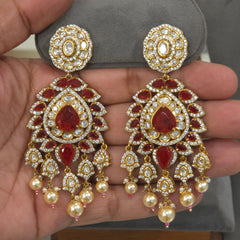 Smitha polki necklace set