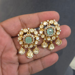 Sherya moissanite polki set