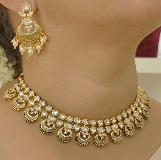 Athya Antique polki set