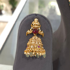 Vaishali gold plated temple set